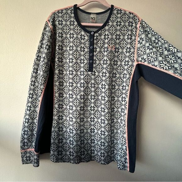 Kari Traa Women's Rose Long Sleeve Wool Top - Picture 6 of 13